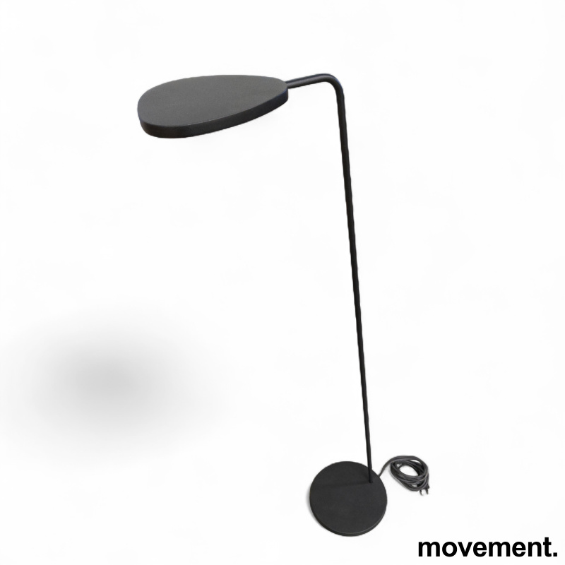 Leaf floor lamp Sort, Pent brukt - 1 / 4