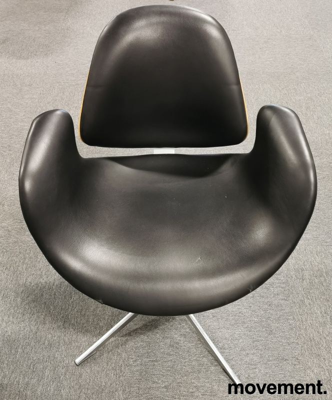 Council Chiar Sort skinn, valnøtt - 3 / 3