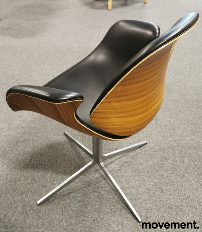 Council Chiar Sort skinn, valnøtt - 2 / 3