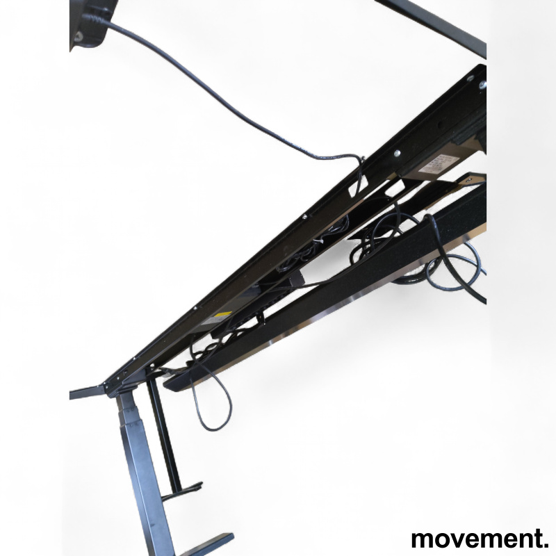 Tellus hevsenk 180x90cm Sort - 4 / 4