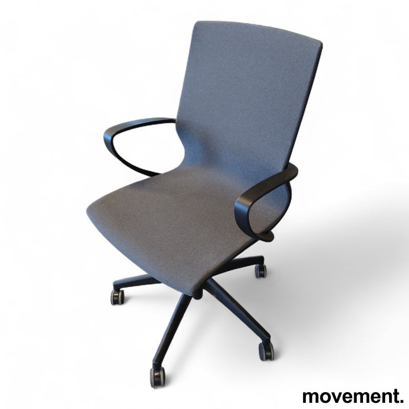 Matrix konferansestol Grått stoff - 1 / 2