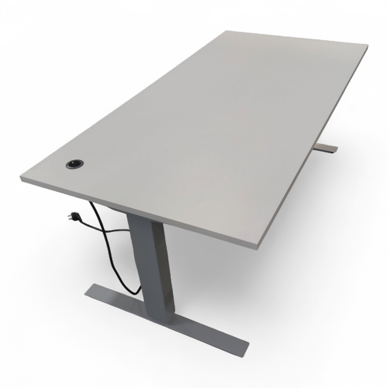Opus hevsenk 160x80cm Hvit laminat,