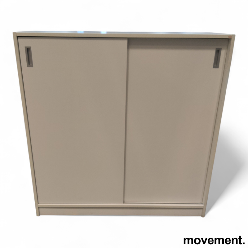 Skyvedørsskap 3A4, 120cm Hvit, Pent - 1 / 4