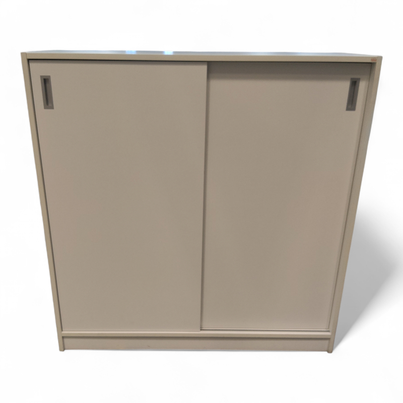 Skyvedørsskap 3A4, 120cm Hvit, Pent