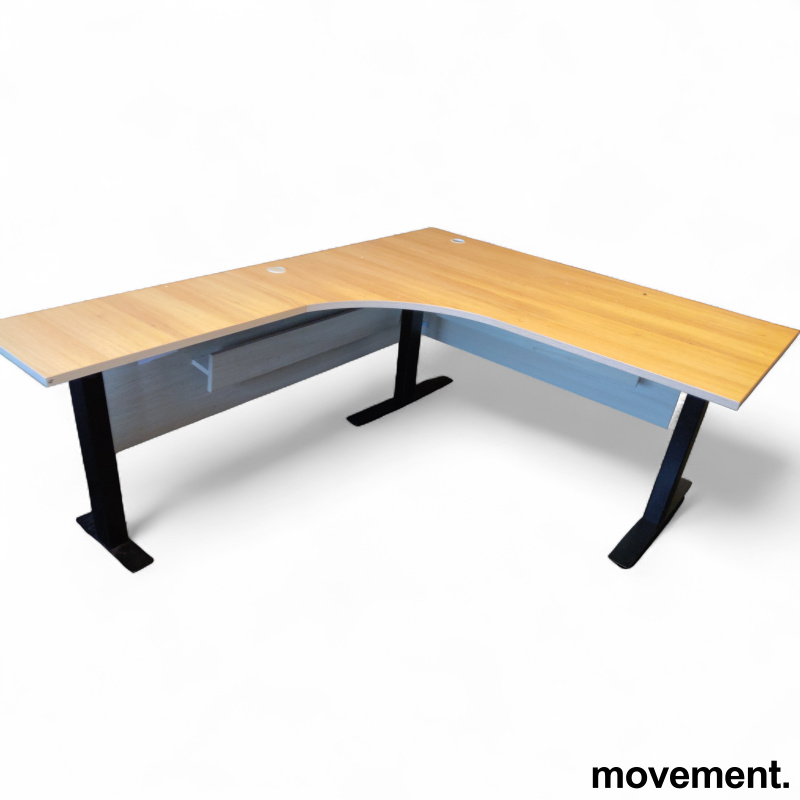 QBUS hjørneskrivebord 160x200cm, - 2 / 2