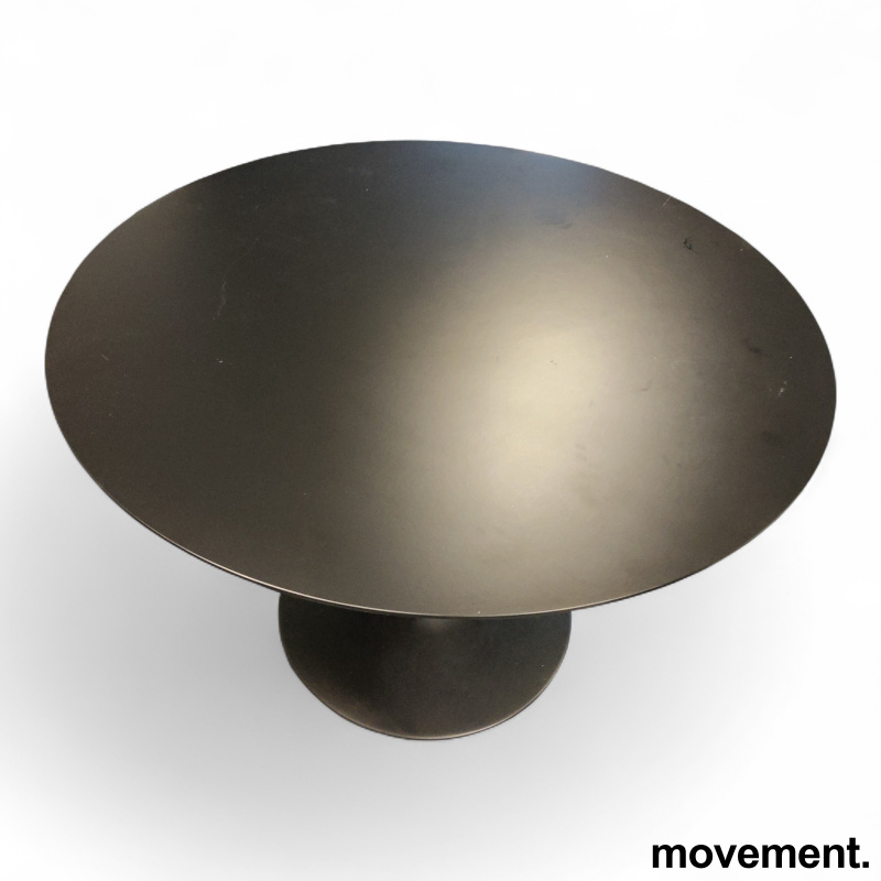 Oslo spisebord Ø=110cm Sort, Pent - 2 / 2