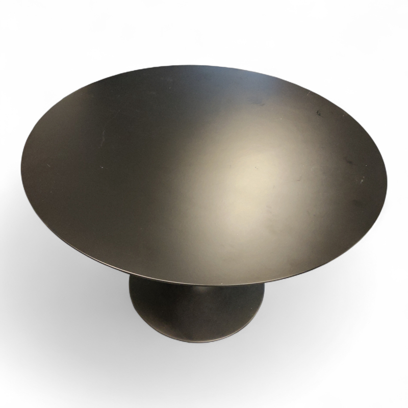 Oslo spisebord Ø=110cm Sort, Pent