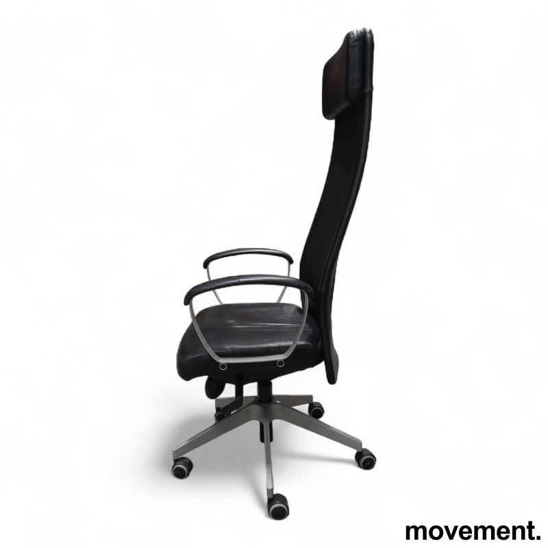 Markus med armlene Sort skinn, - 2 / 2