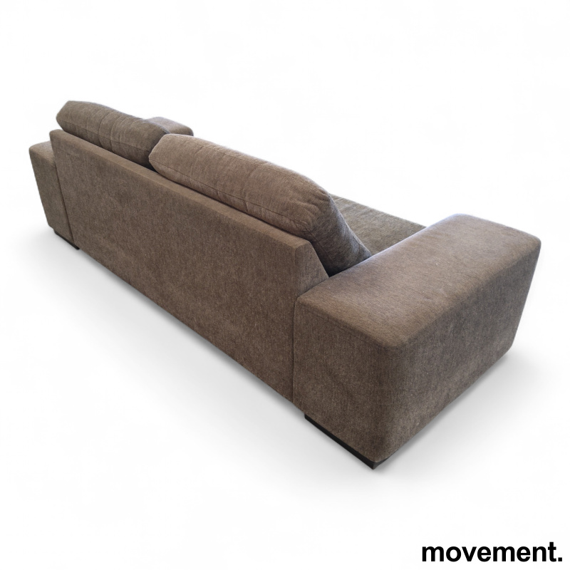 3-seter sofa 240cm Brunmelert - 2 / 3