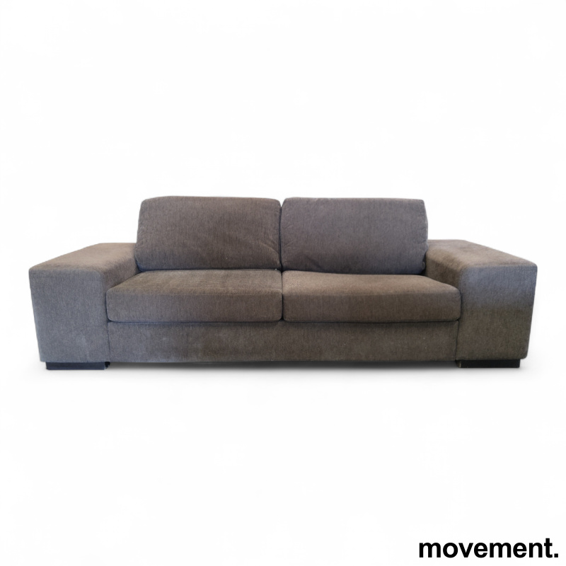 3-seter sofa 240cm Brunmelert - 3 / 3