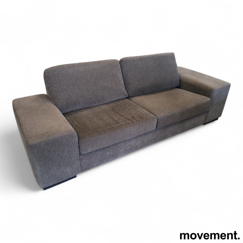 3-seter sofa 240cm Brunmelert - 1 / 3