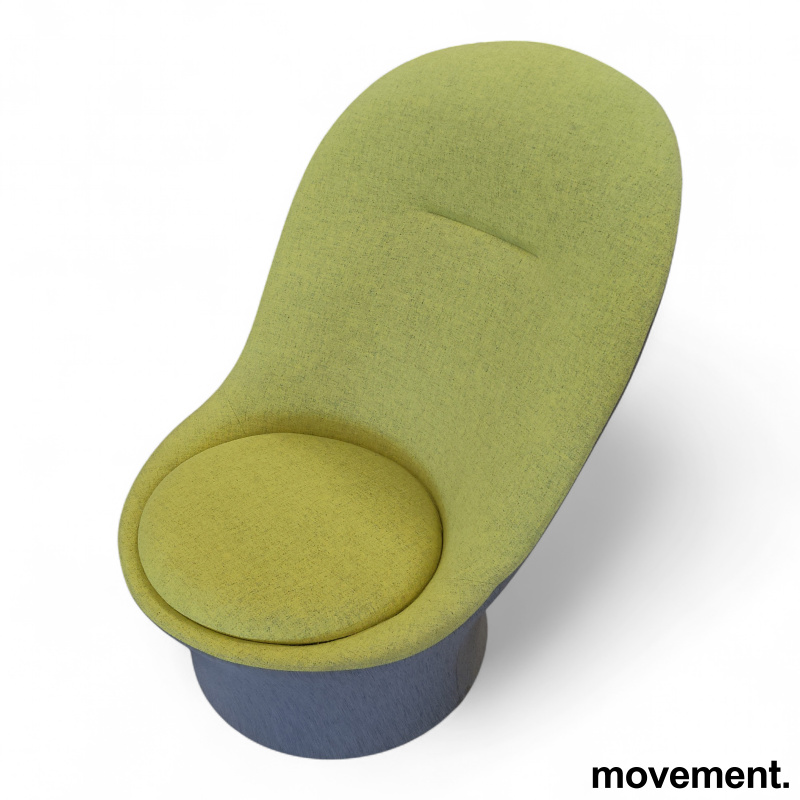 Eva loungestol Gult stoff, lyst - 1 / 4