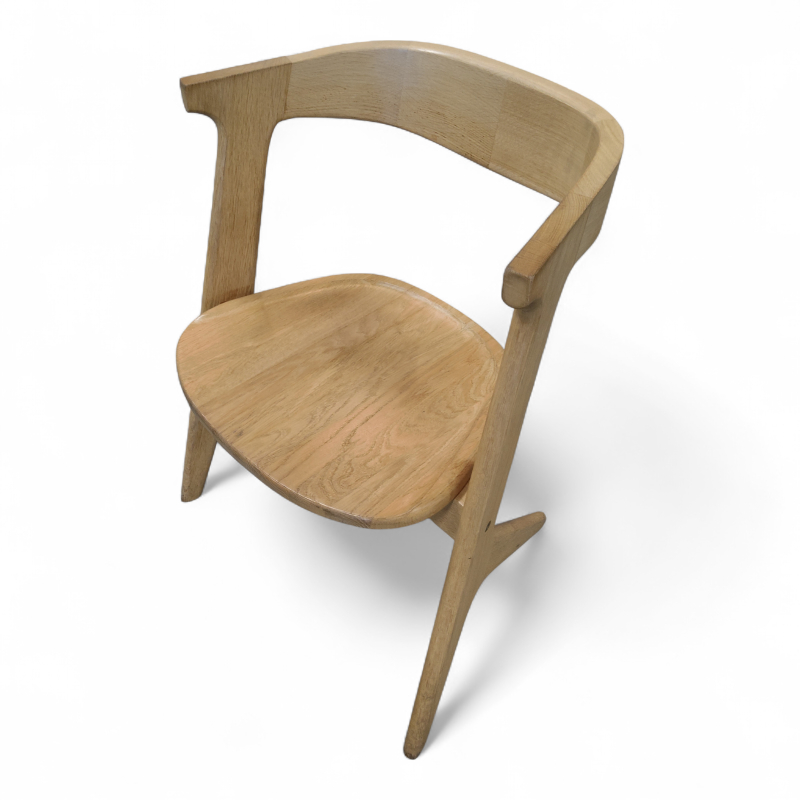 Slab dining chair Eik, Pent brukt