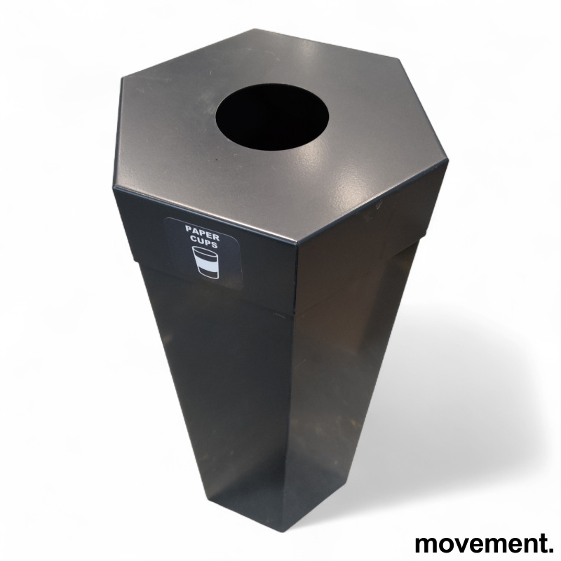 Papaya XL 34L Sort, rund åpning, - 1 / 2