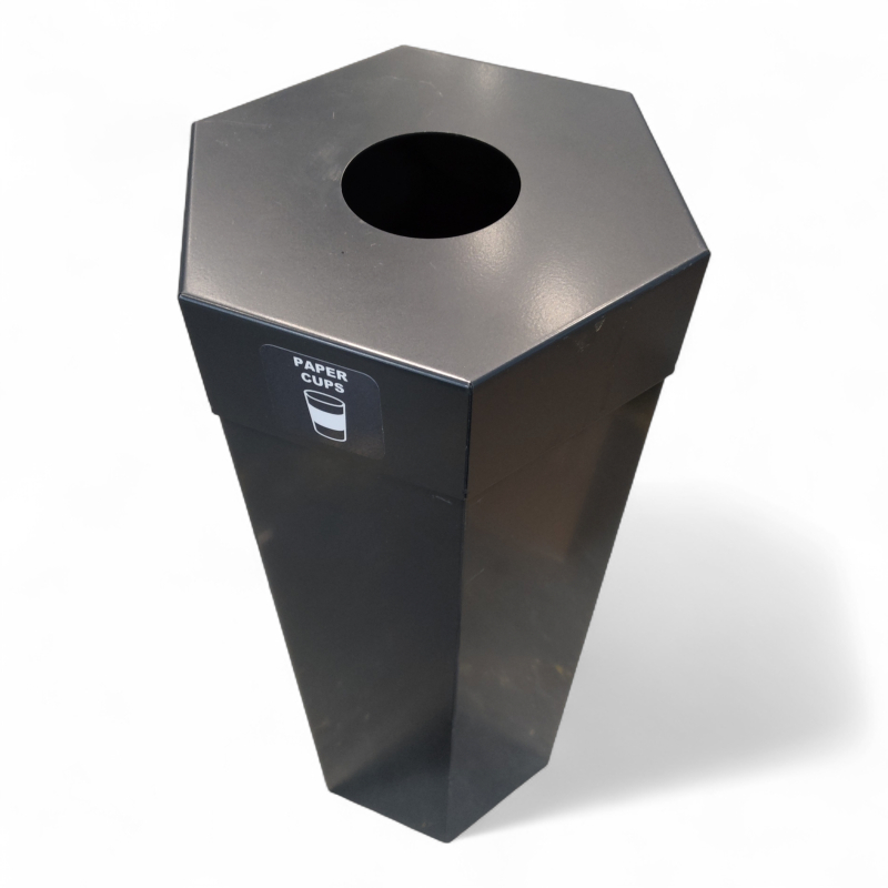 Papaya XL 34L Sort, rund åpning,