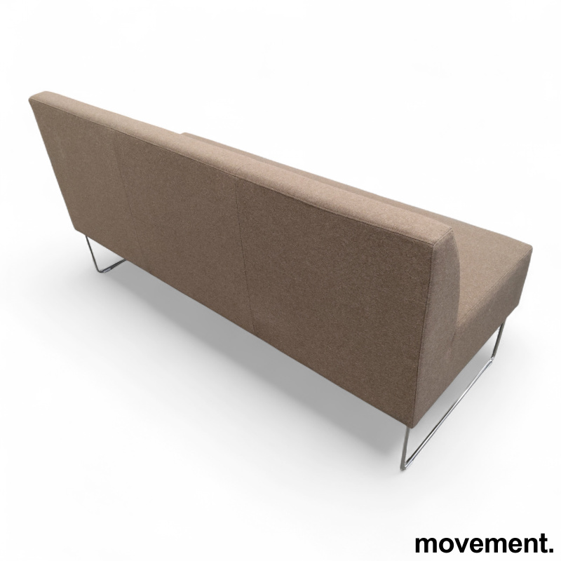 Pivot 3-seter uten armlene Brunt, - 3 / 4