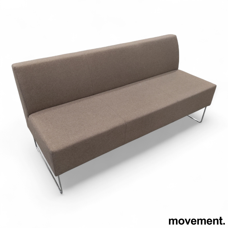 Pivot 3-seter uten armlene Brunt, - 1 / 4