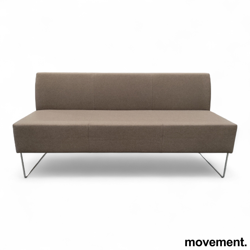 Pivot 3-seter uten armlene Brunt, - 4 / 4