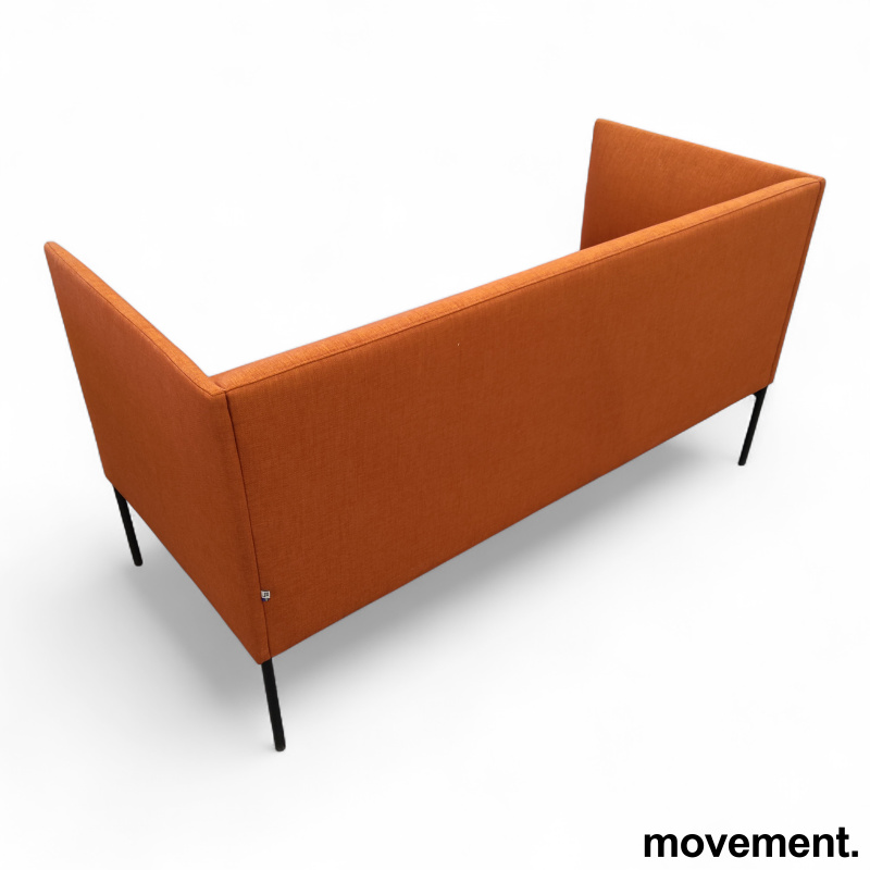 Talk 2,5-seter sofa Orange stoff, - 4 / 5