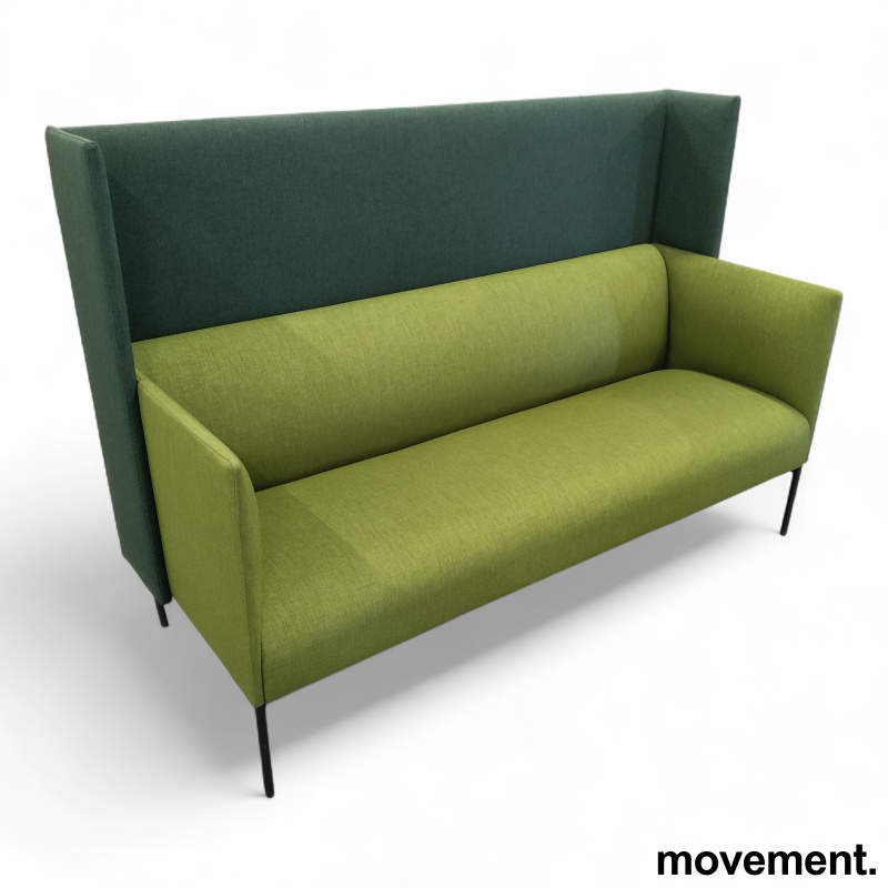 Talk 3-seter highback Grønt stoff, - 1 / 5