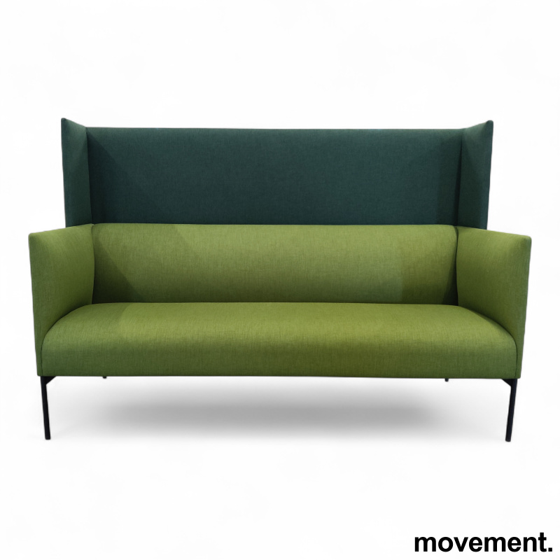 Talk 3-seter highback Grønt stoff, - 2 / 5