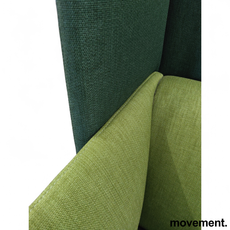 Talk 3-seter highback Grønt stoff, - 3 / 5