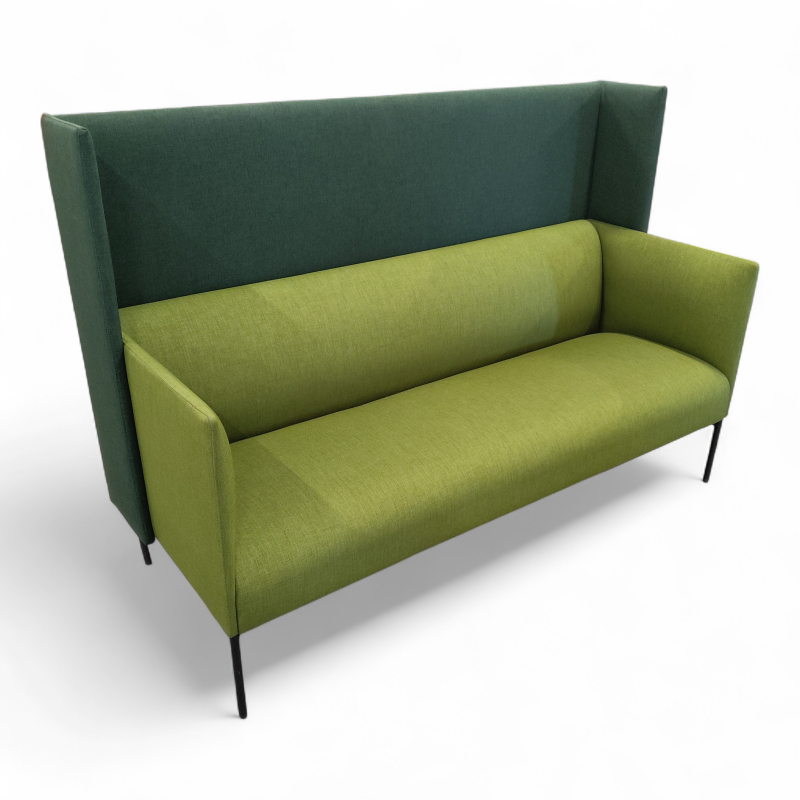Talk 3-seter highback Grønt stoff,