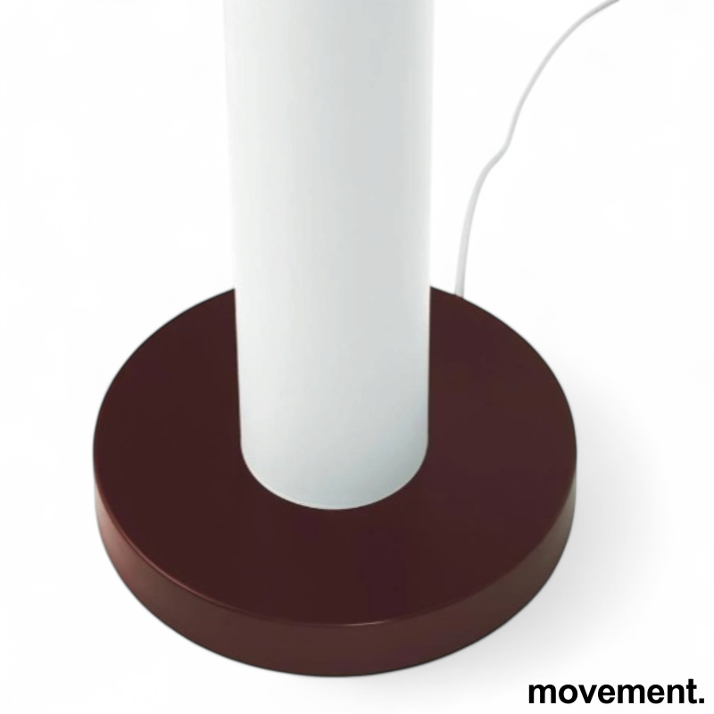 Cellu Floor Lamp Hvit med brun fot, - 2 / 2