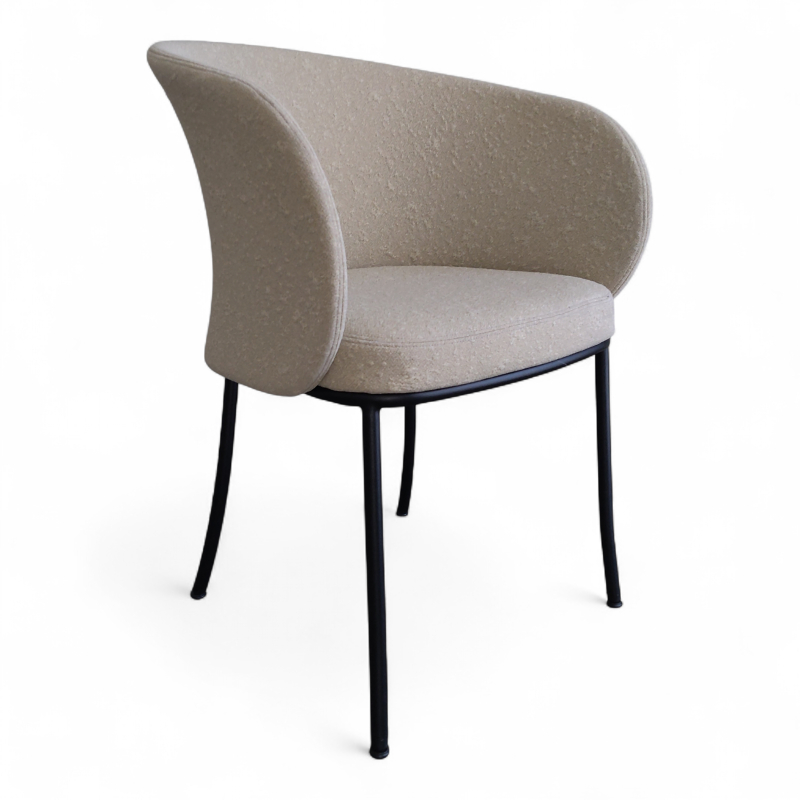 Knit armchair Beige stoff (Kvadrat