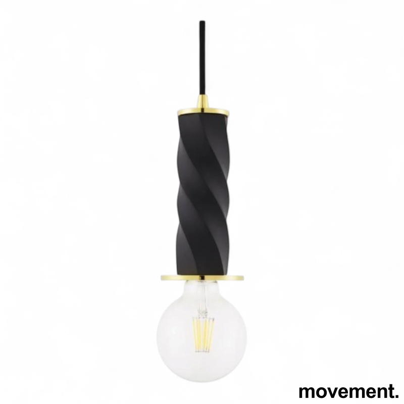 Bon lamp Ø=9cm Sort, Pent brukt