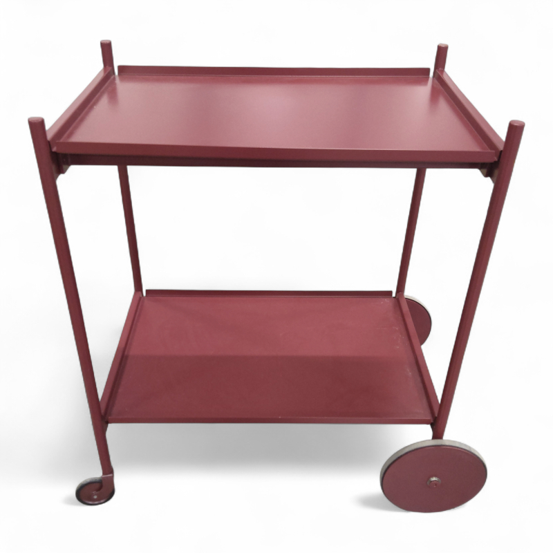Rul Trolley 71x48cm Burgunder, Pent