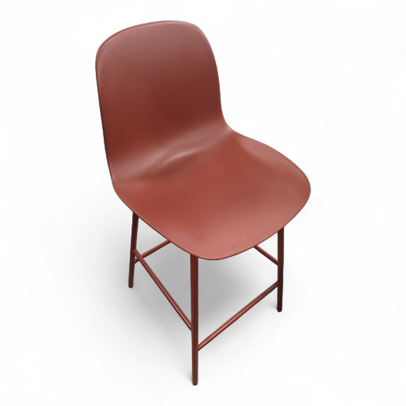 Form barstol med høy rygg 65cm