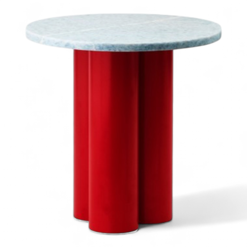 Dit table Ø=40cm Rød(Bright red),