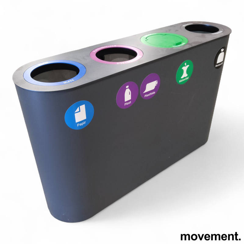 Split 4 med hjul 4 fraksjoner, Pent - 1 / 3