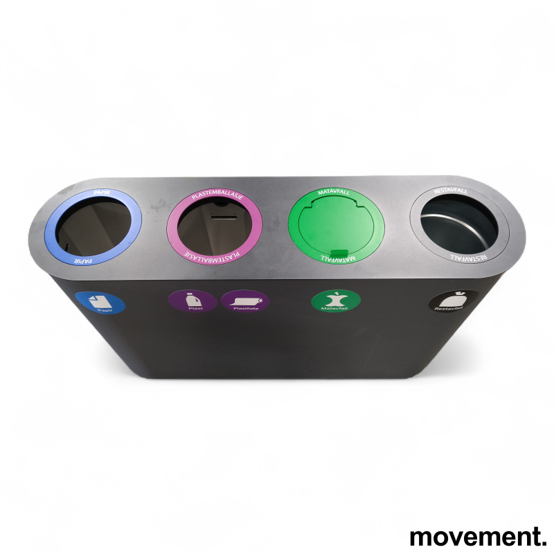 Split 4 med hjul 4 fraksjoner, Pent - 3 / 3