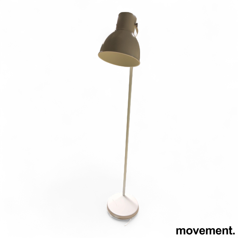 Hektar gulvlampe Hvit, Pent brukt