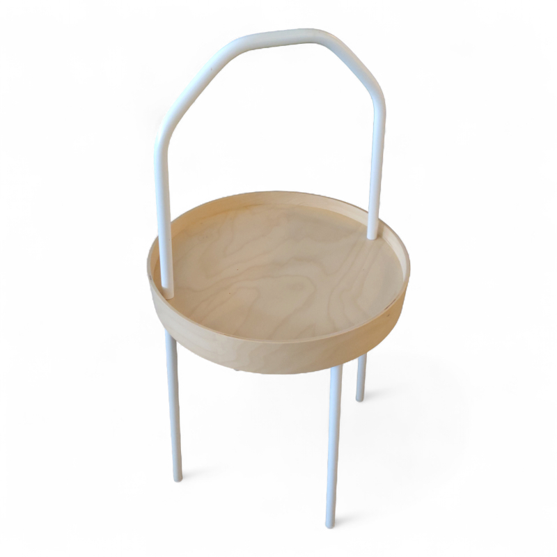 Burvik Bjerk finer, hvitlakkert