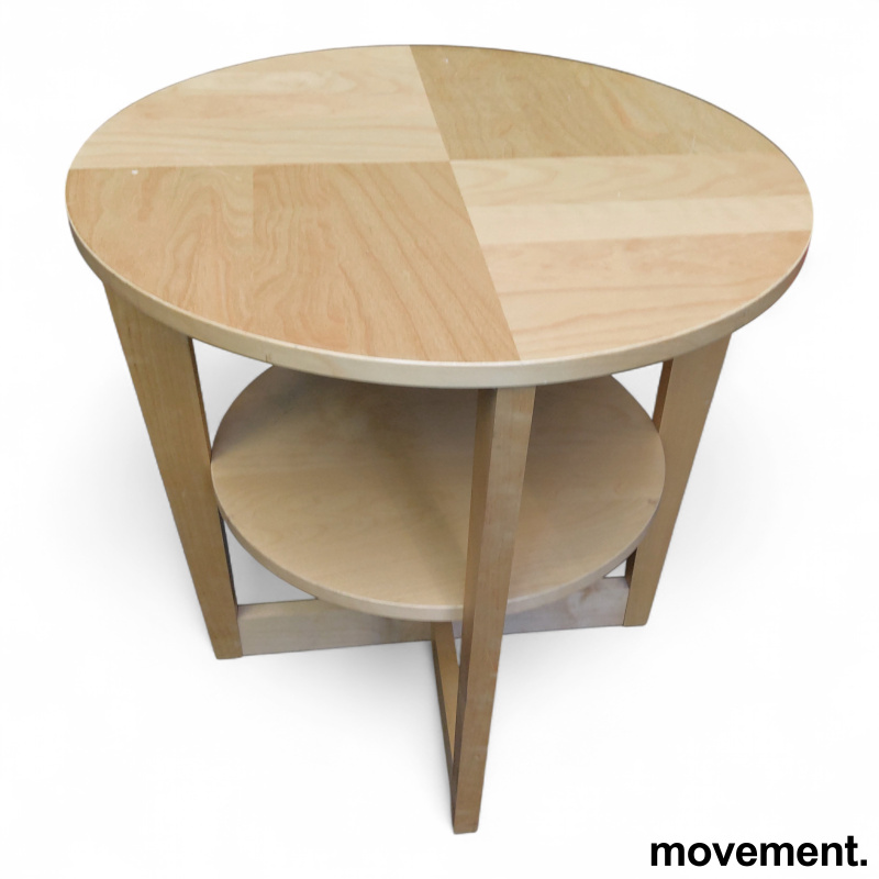 Vejmon loungebord Ø=60cm Bjerk, - 1 / 2