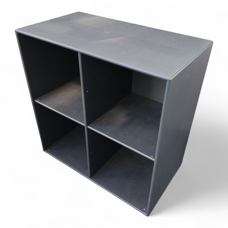 Reol 1212, 70x70cm, dybde 38cm Mørk