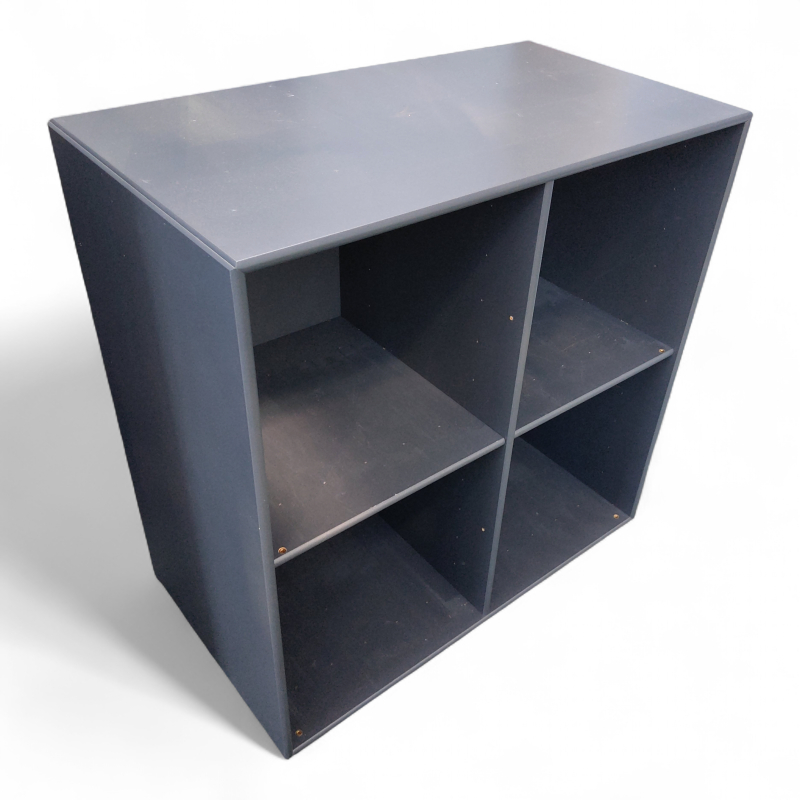 Reol 1212, 70x70cm, dybde 38cm Mørk