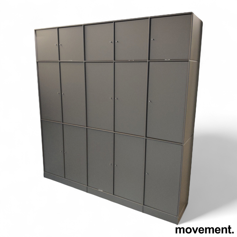 Quadrant skap 5x3dører 195x202cm - 1 / 3