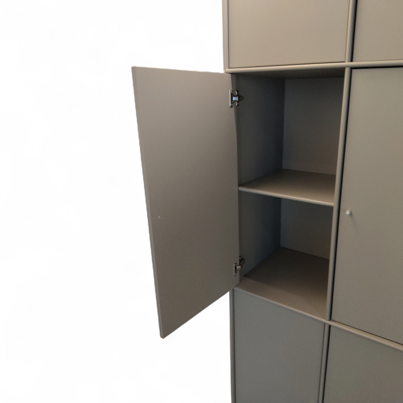Quadrant skap 5x3dører 195x202cm