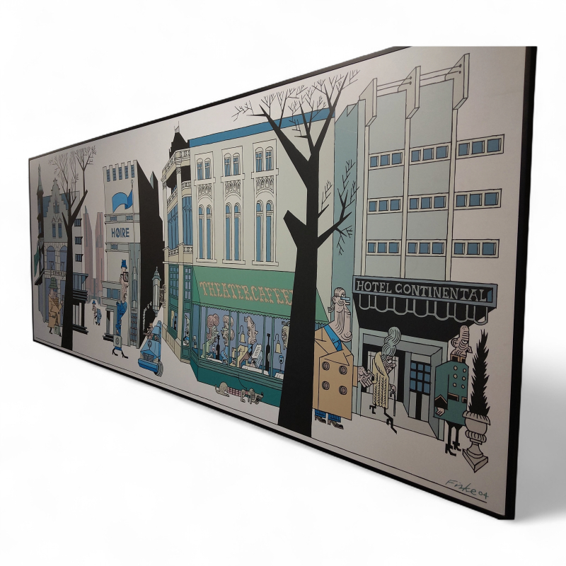 Lars Fiske illustrasjon 263x100cm 