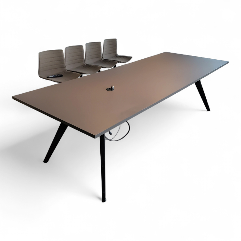 Cabale møtebord 260x100cm Brun