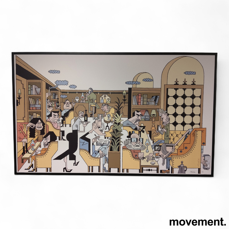 Lars Fiske illustrasjon 200x120cm - 1 / 3