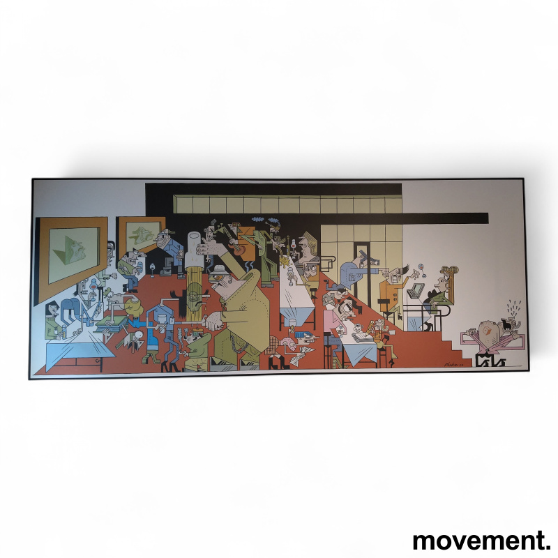 Lars Fiske illustrasjon 290x117cm - 3 / 3