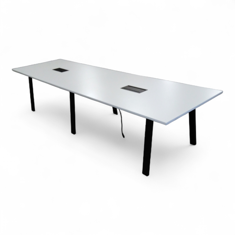 Snittsa møtebord 330x100cm Hvit