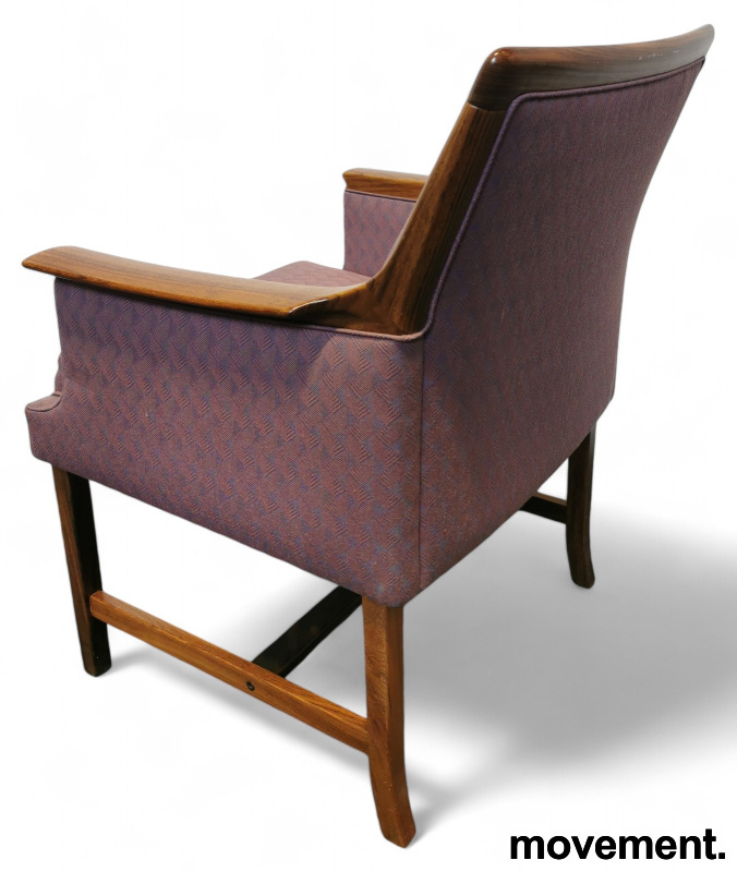 Minerva Bleklilla stoff palisander - 3 / 3