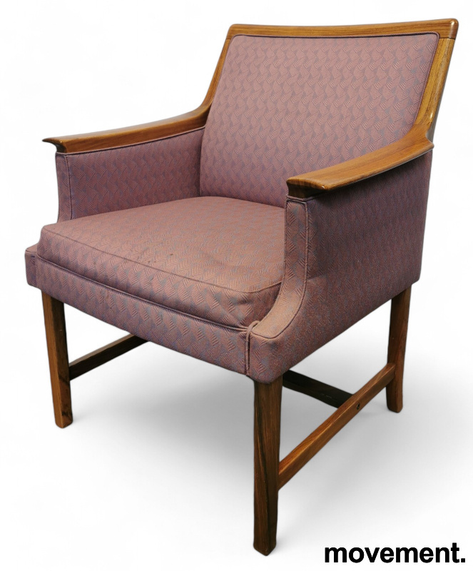 Minerva Bleklilla stoff palisander - 1 / 3