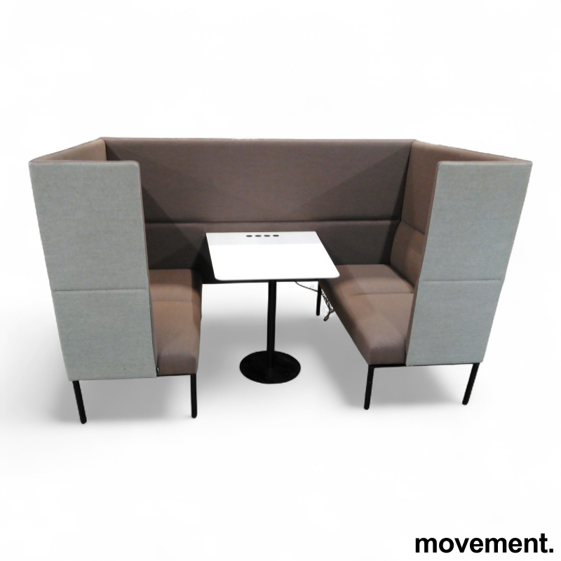 Noora Meet & Work, 4-seter Rust og - 2 / 3